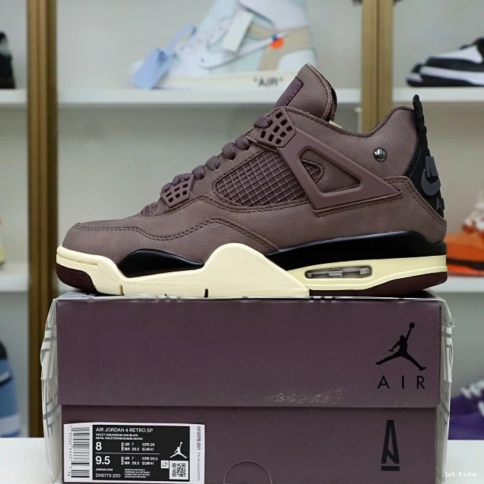 1st Kicks Shoes JORDAN 4 Trendy AM AIR 1974 Kimikick 1104